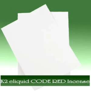 Buy K2 E Liquid CODE RED Incense On Paper