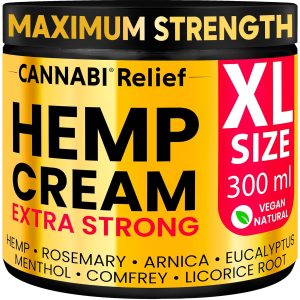Buy Hemp Cream Extra Strong Cannabis Relief