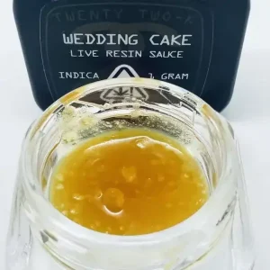 Buy 22K Wedding Cake Live Resin Sauce 1g